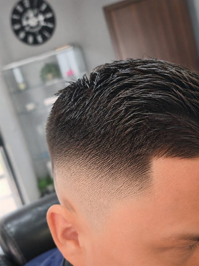 Taglio sfumato rifinito — FSH Barber Shop Latina
