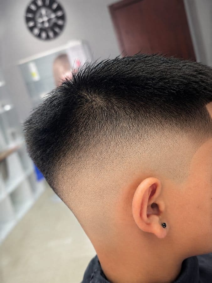 Fade laterale pulito — FSH Barber Shop Latina